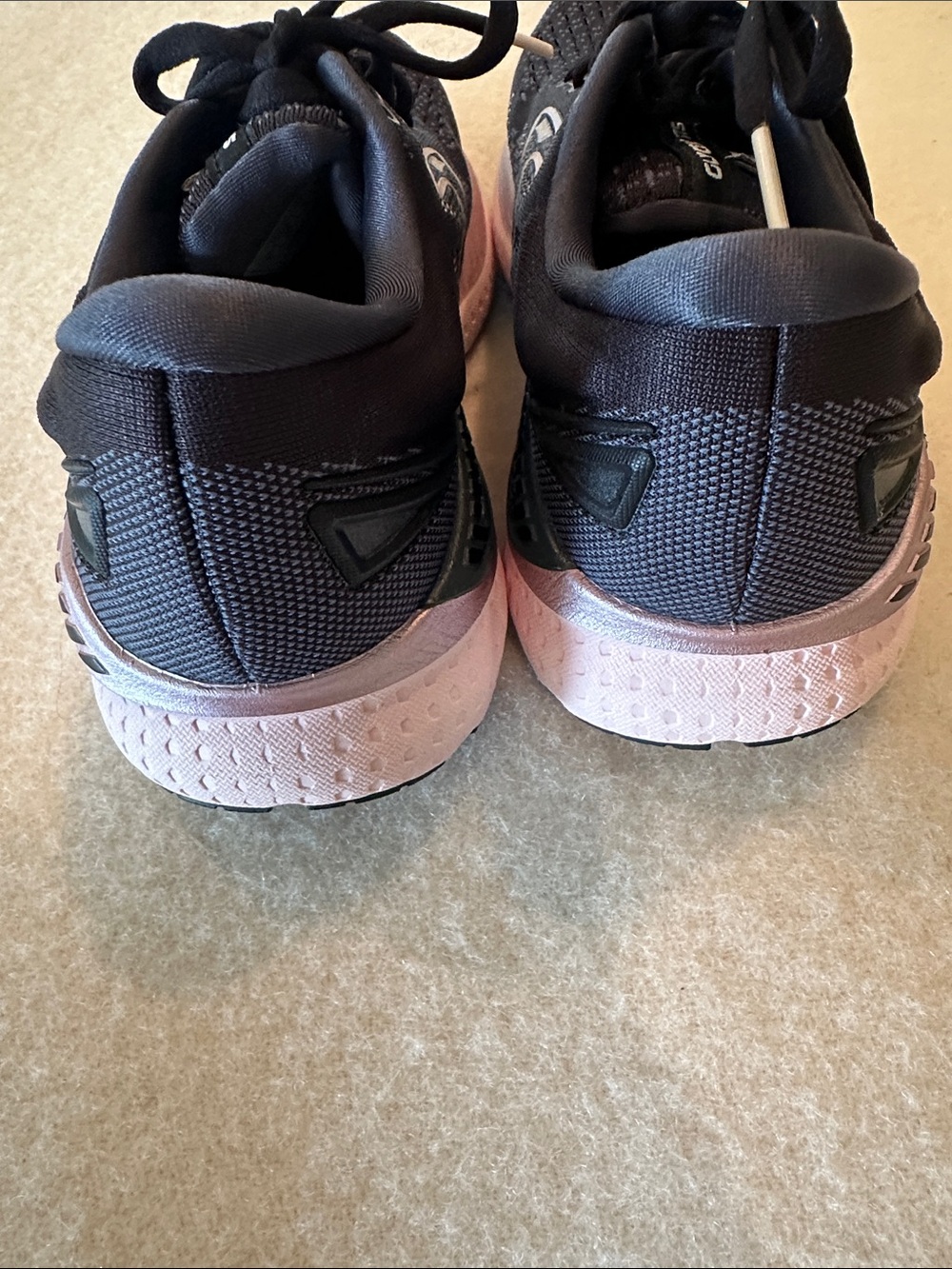 NWOT Brooks Women’s Glycerin GTS 19 Blk & Light Pink Running Sneakers SZ 7 - Picture 6 of 7